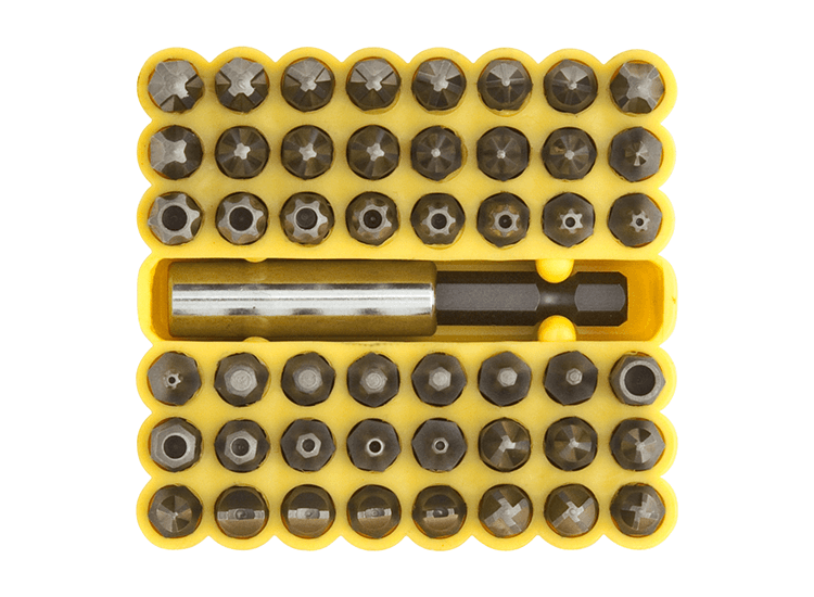 LASER 1/4" Dr. Hex Security Bits Set