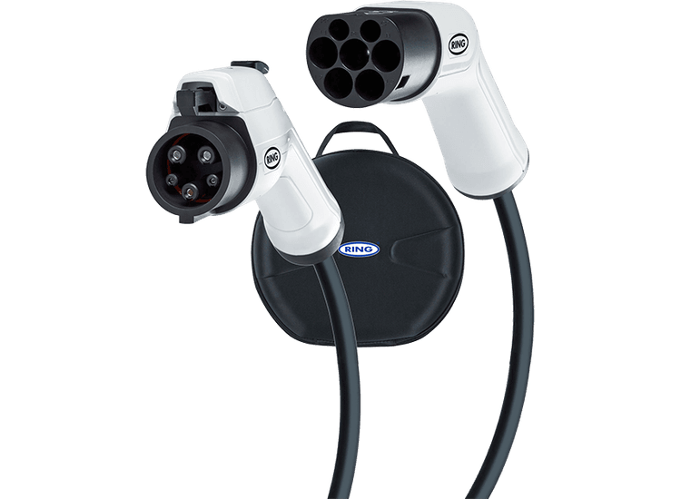 RING EV Charging Cable 5M 1 Phase - Type 2 to Type 1