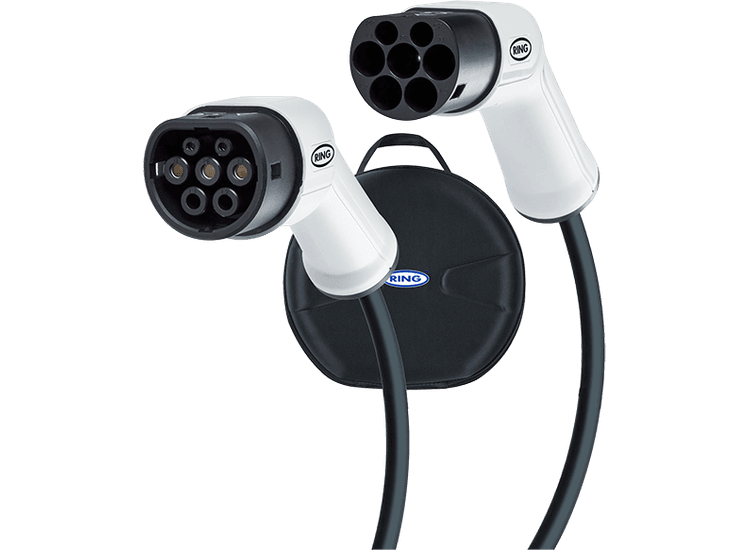 RING EV Charging Cable 5M 1 Phase - Type 2 to Type 2