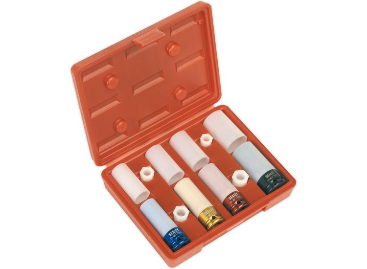 Sealey SX030 Alloy Wheel Impact Socket Set 4pc 1/2"Sq Drive