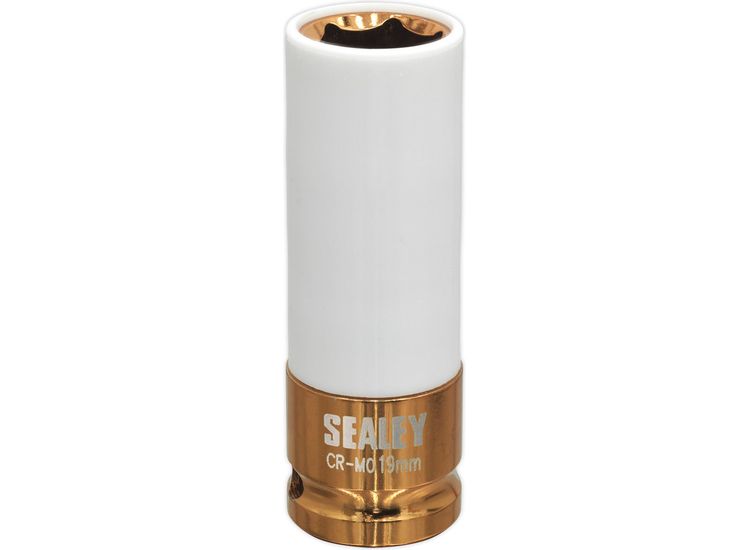 Sealey SX03019 Alloy Wheel Impact Socket 19mm 1/2"Sq Drive