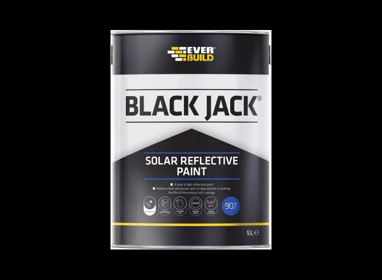 Everbuild Sika Black Jack® 907 Solar Reflective Paint 5 litre