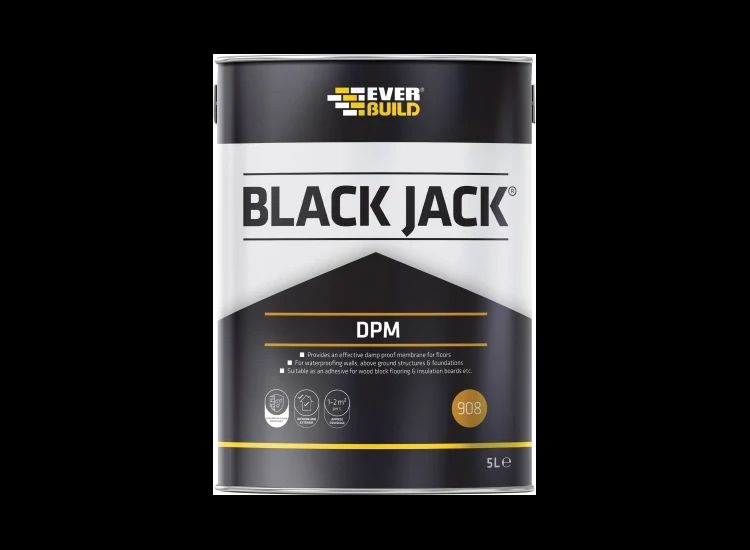 Everbuild Sika Black Jack® 908 D.P.M. 5 litre