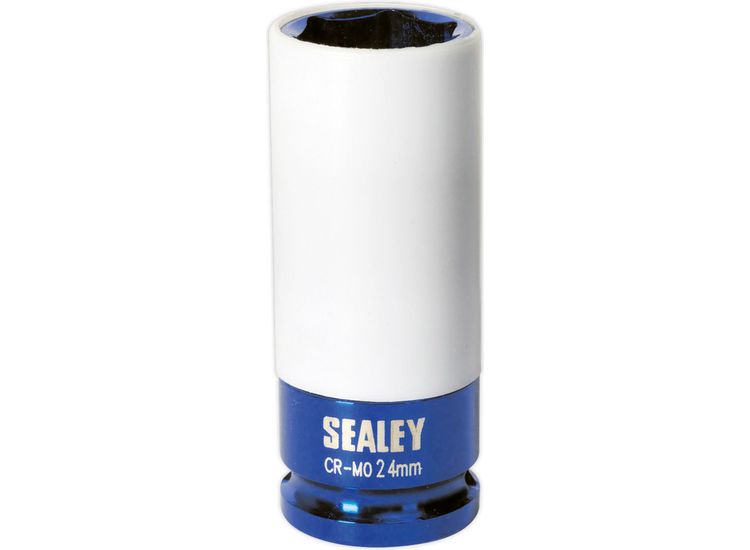 Sealey SX03024 Alloy Wheel Impact Socket 24mm 1/2"Sq Drive