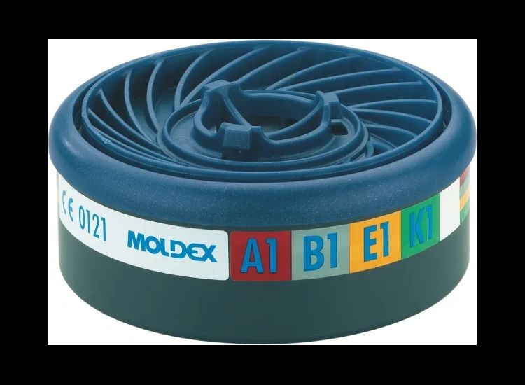 Moldex EasyLock® ABEK1 Gas Filter Cartridge (Wrap of 2)