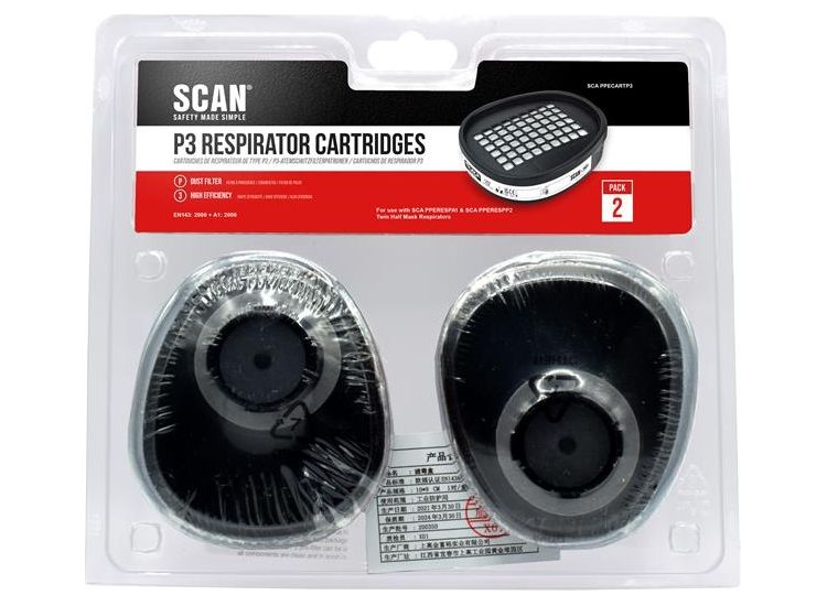 Scan Twin Filter Replacement Cartridge P3 (Pack of 2)