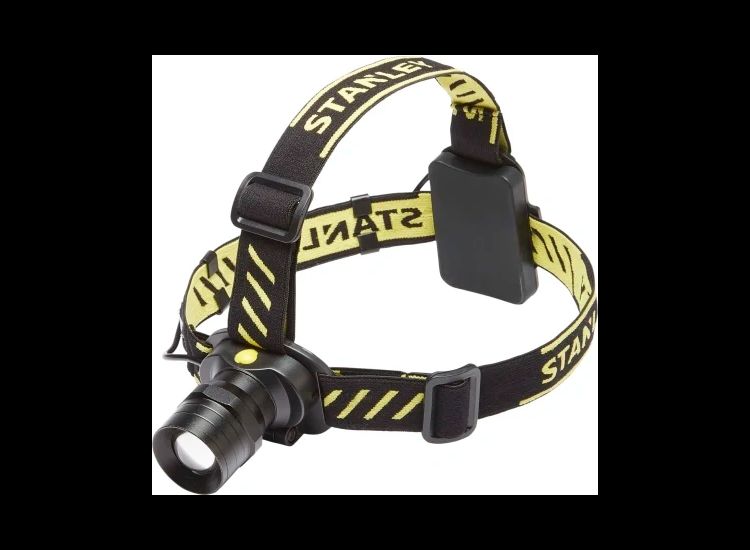 STANLEY® Lighting Zoom Head Torch 300 Lumens