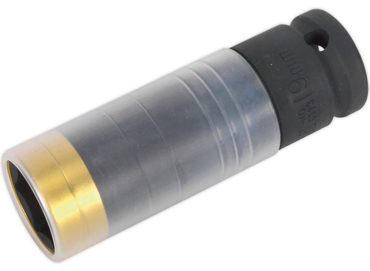Sealey SX03919 Alloy Wheel Ultra-Power Impact Socket 19mm 1/2"Sq Drive