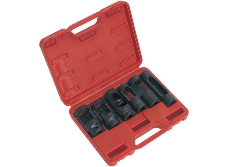 Sealey SX0401 Diesel Injector Window Socket Set 6pc 1/2"Sq Drive