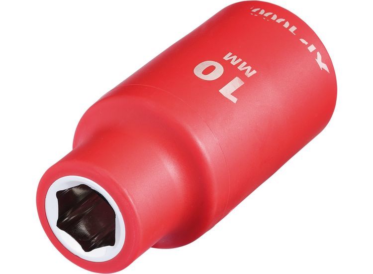 Draper 17720 XP1000&amp;#174; VDE Socket, 1/2" Sq. Dr., 10mm