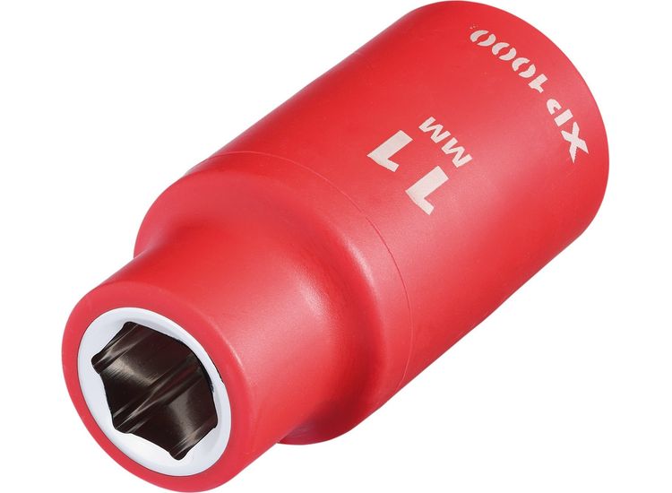 Draper 17734 XP1000&amp;#174; VDE Socket, 1/2" Sq. Dr., 11mm