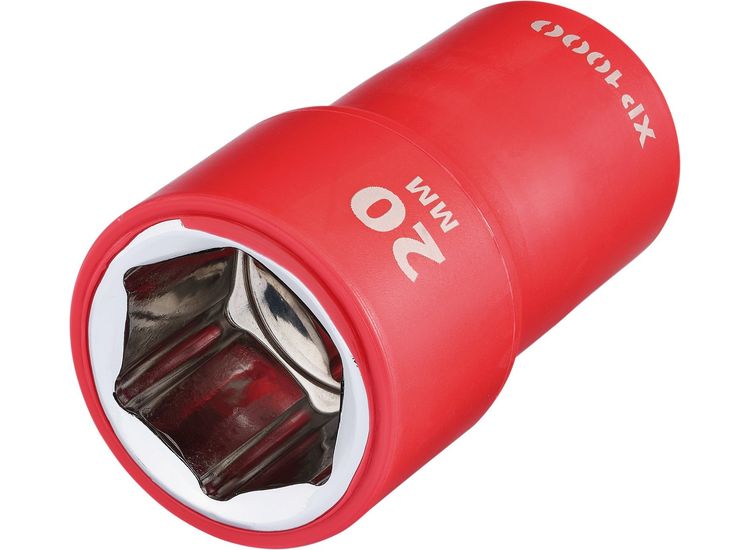 Draper 18036 XP1000&amp;#174; VDE Socket, 1/2" Sq. Dr., 20mm