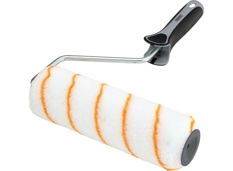 Draper 20884 Medium Pile Polyester Paint Roller with Soft Grip Handle, 9"/230mm