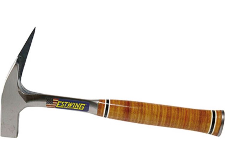 Draper 23517 Estwing E239MM Milled Face Roofers Pick Hammer with Leather Grip, 21oz/600g