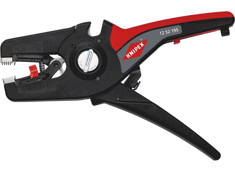 Draper 25183 KNIPEX 12 52 195 SB PreciStrip16&amp;#174; Automatic Insulation Stripper, 190mm