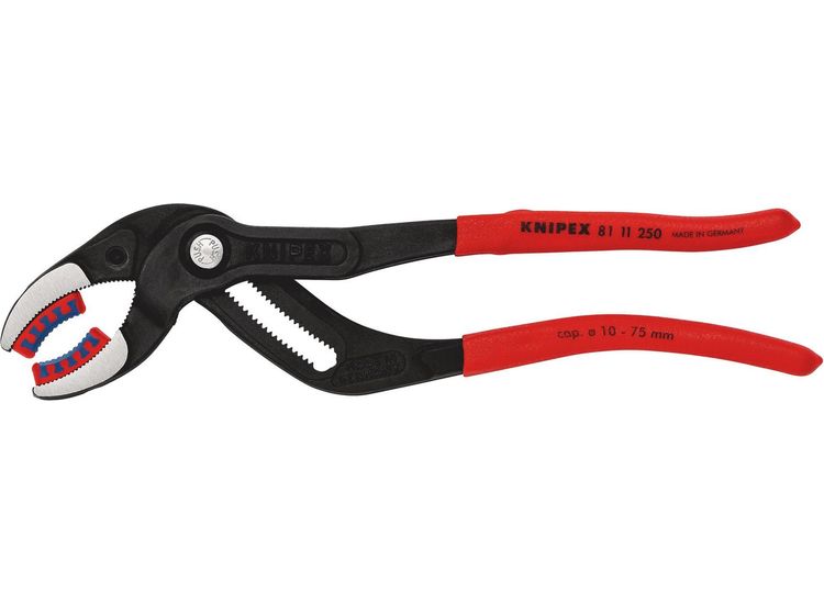 Draper 25716 KNIPEX 81 11 250 SB Siphon and Connector Pliers, 250mm (self-service card/blister)