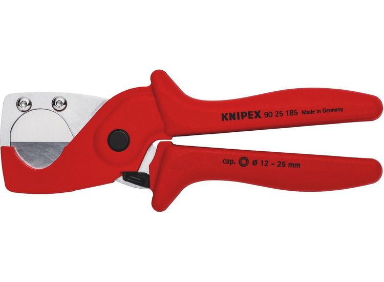 Draper 26089 KNIPEX 90 25 185 SB Pipe Cutter for Plastic Composite Pipes, 185mm