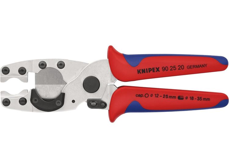 Draper 26090 KNIPEX 90 25 20 SB Pipe Cutter for Composite Pipes and Protective Tubes, 210mm