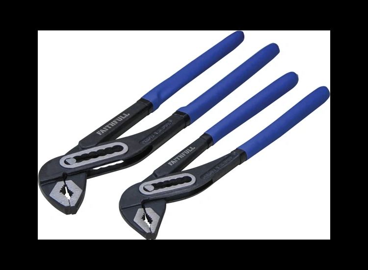 Faithfull Waterpump Plier Twin Pack