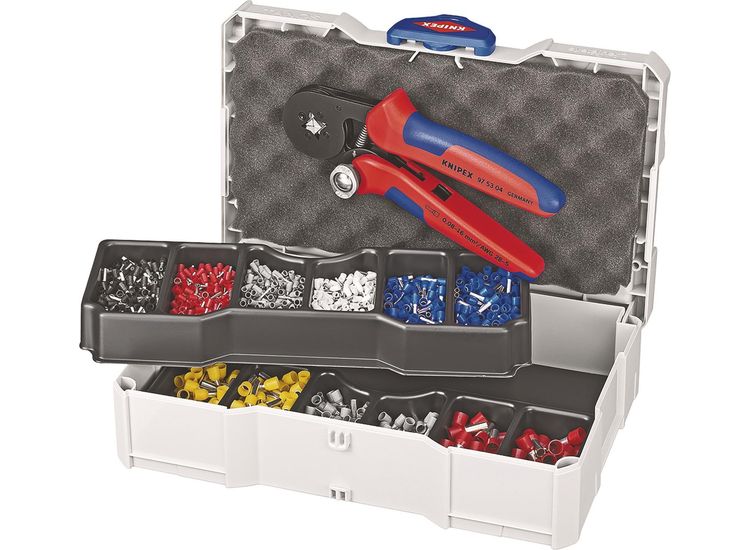 Draper 06927 KNIPEX 97 90 09 Crimp Assortment for Wire Ferrules, 9 Parts, 265mm