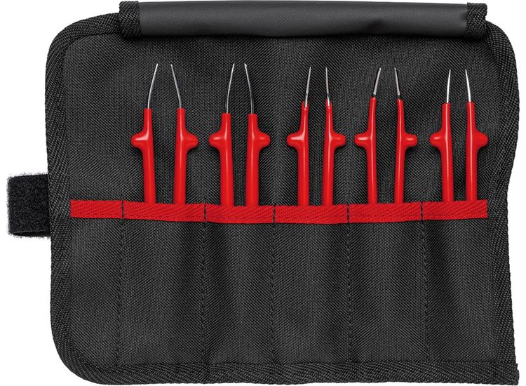 Draper 26100 KNIPEX 92 00 04 Universal Tweezers Set, Insulated, 5 parts