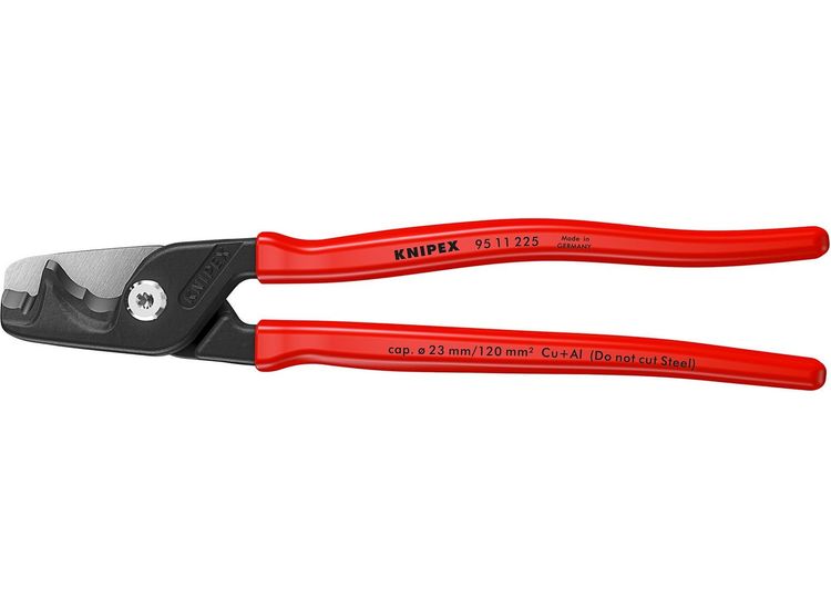 Draper 26111 KNIPEX 95 11 225 SB StepCut XL Cable Shears, 225mm