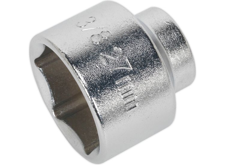 Sealey SX112 Low Profile Oil Filter Socket 27mm 3/8"Sq Drive