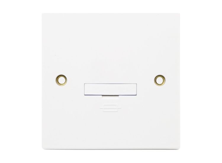 Securlec SL9481 Square 1g Unswitched Fused Spur