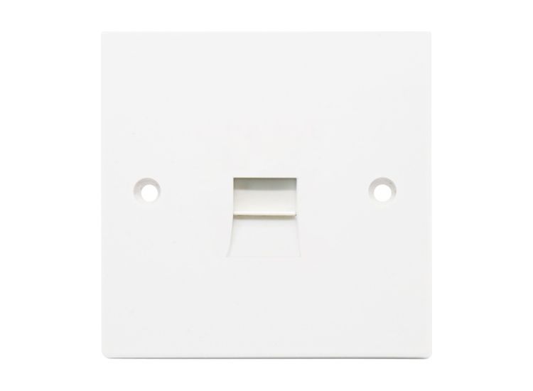 Securlec SL9497 Square 1g Telephone Socket M/Slve