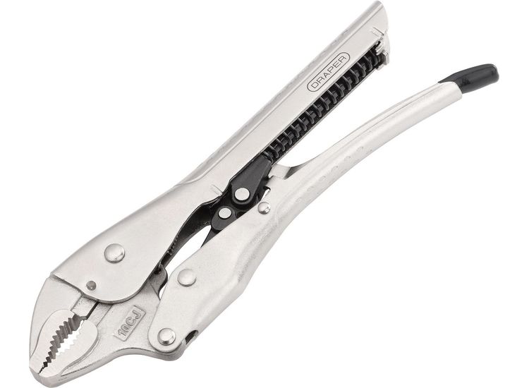 Draper 07102 Curved Jaw Auto Locking Pliers, 250mm