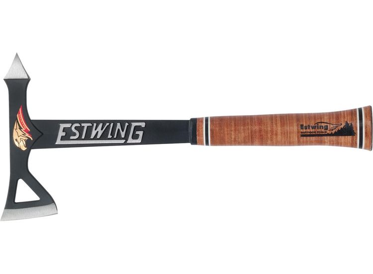Draper 24112 Estwing ETA Black Eagle Tomahawk Axe with Leather Grip, 16"