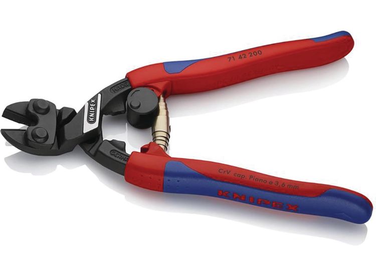 Draper 25579 KNIPEX 71 42 200 CoBolt&amp;#174; Compact Bolt Cutter, 200mm
