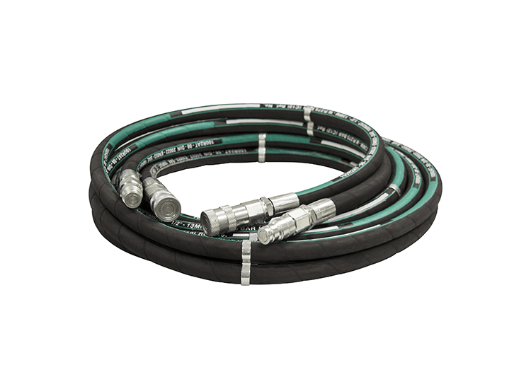 1/2" BSP Hydraulic Breaker Hose Sets - 6 m