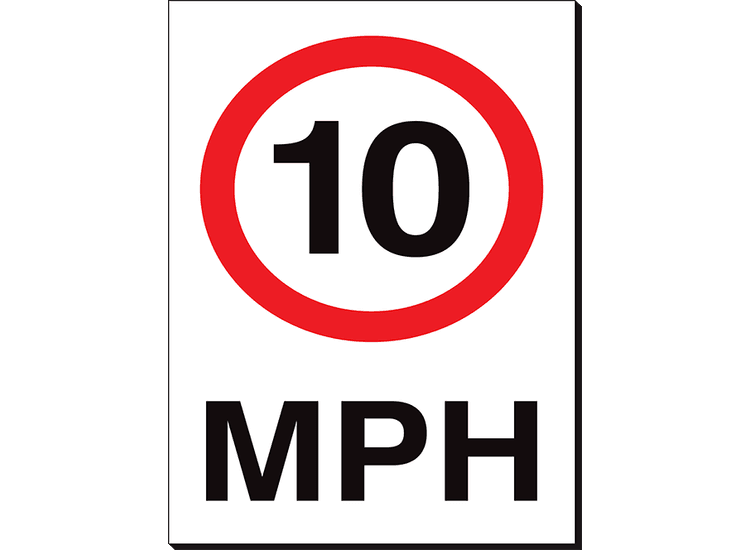 10 MPH - 240 x 360 mm