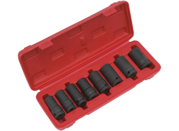 Sealey SX202 Locking Wheel Nut Removal Set 8pc 1/2"Sq Drive