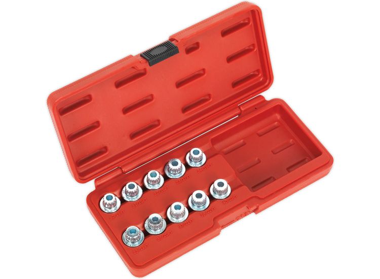 Sealey SX208 Locking Wheel Nut Key Set 10pc - BMW &amp; Mini