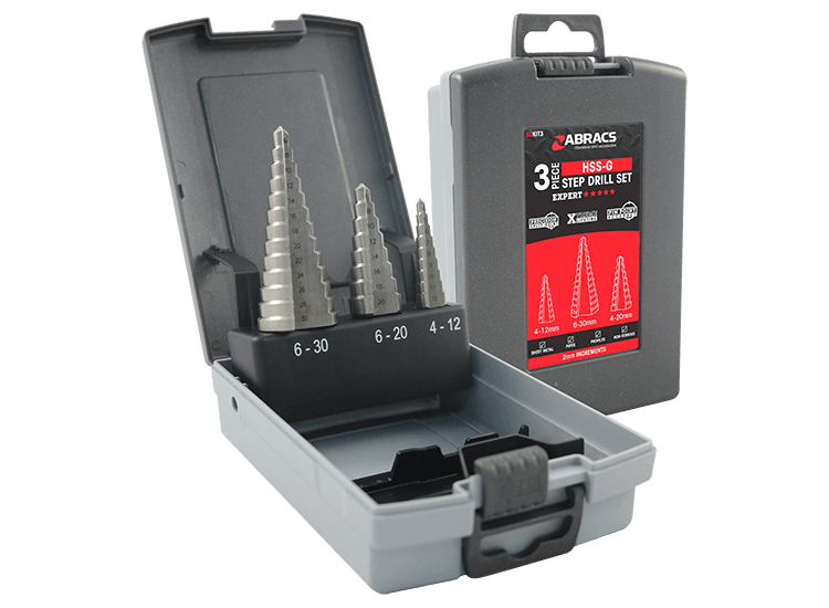 ABRACS HSS Step Drill Kit