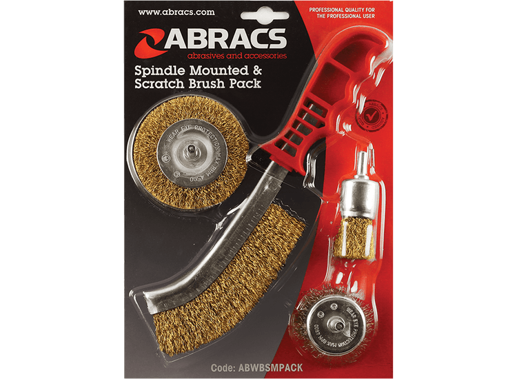 ABRACS Spindle Mounted &amp; Scratch Brush Pack