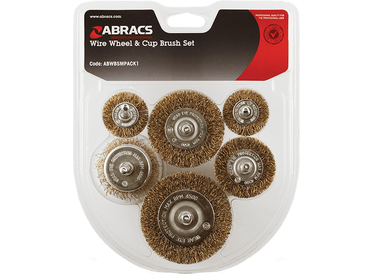 ABRACS Spindle Mounted Wire Brush Pack