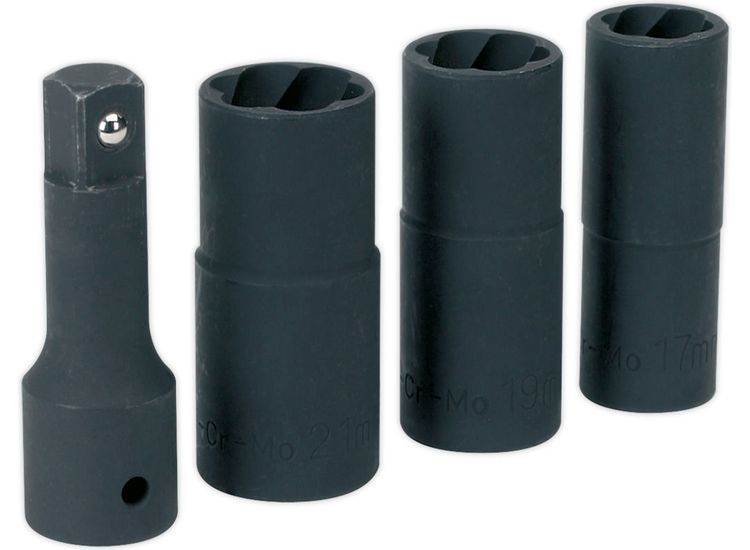 Sealey SX271 Impact Wheel Nut/Removal Flip Sockets 1/2"Sq Drive