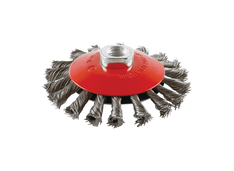 ABRACS Twist Knot Bevel Brush