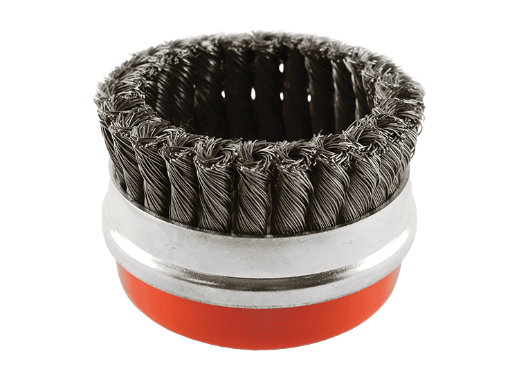ABRACS Wire Brush Twist Knot Cup