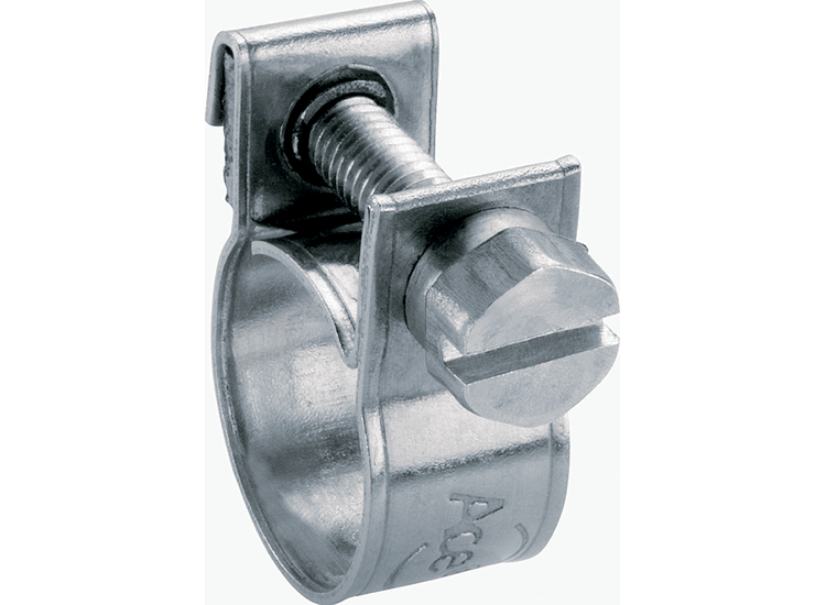 ACE W1 Mini Clamps – Zinc Plated Mild Steel Band, Screw &amp; Nut