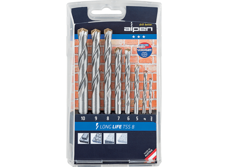 ALPEN Masonry Drill Set