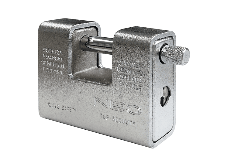 Armoured Padlock - Brass