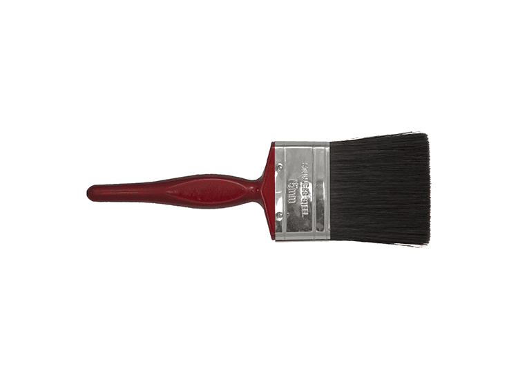 Assorted Pack of Paint Brushes - Plastic Handles