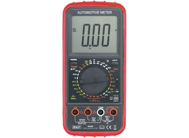 Sealey TA102 Digital Automotive Analyser 11 Function