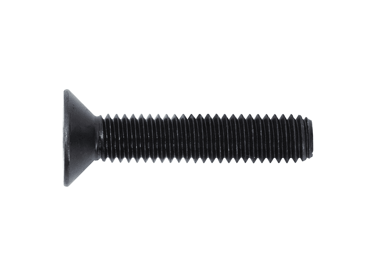 Black Socket Screws, Countersunk - Metric