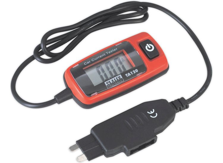 Sealey TA120 Automotive Current Tester 20A - Standard Blade Fuse