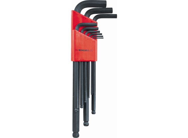 BONDHUS Ball Hex Driver Set - Metric